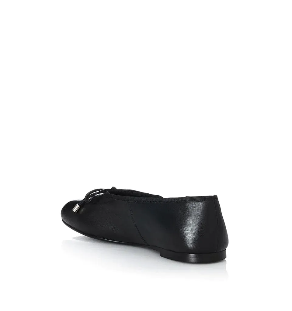 Alias Mae | Pixie Ballet Flat - Black Leather