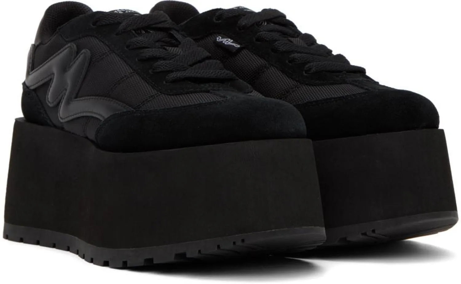 Black 'The Platform Jogger' Sneakers