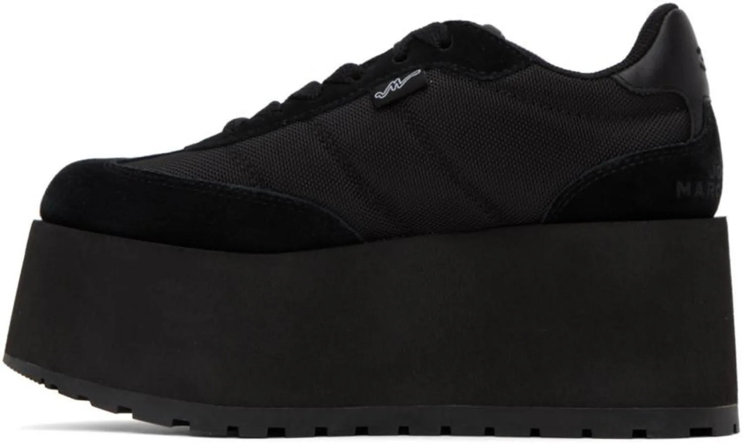 Black 'The Platform Jogger' Sneakers