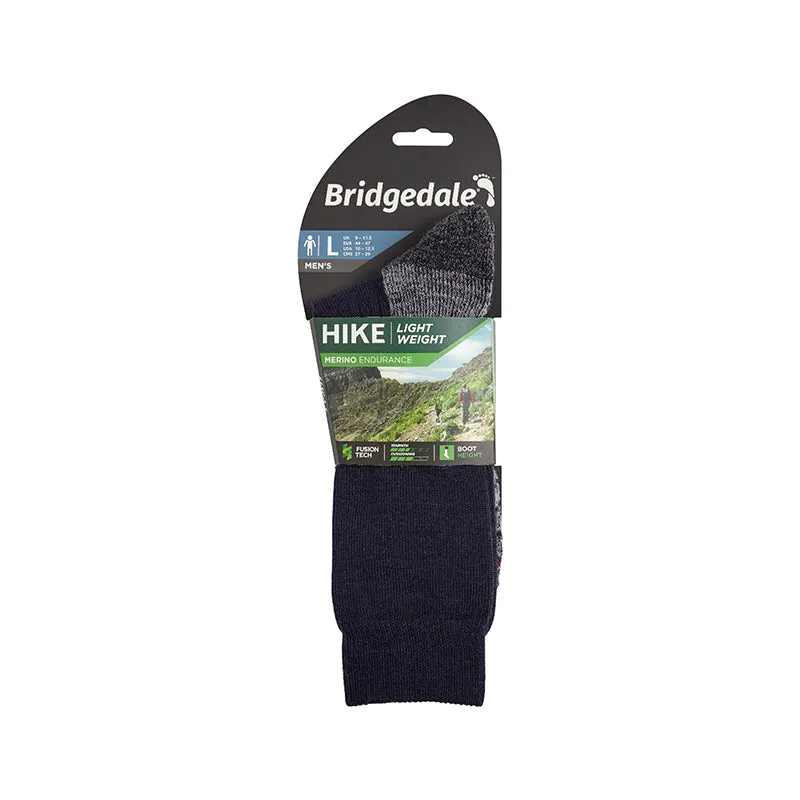 Bridgedale Men's Lightweight Merino Performance Boot Socks