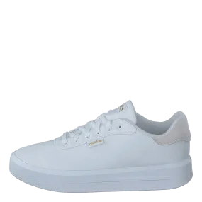 Court Platform CLN Shoes Cloud White / Gold Metallic / Core Black