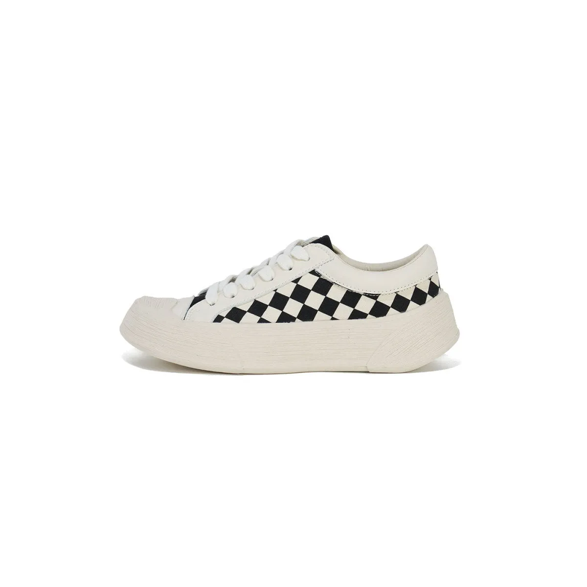 Expressive Platform Canvas Sneakers