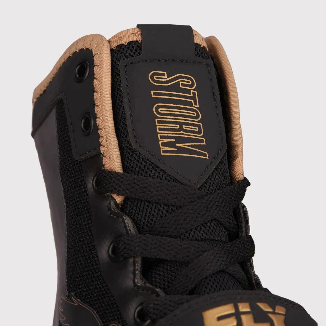 Fly Storm Boxing Boots Black/Gold