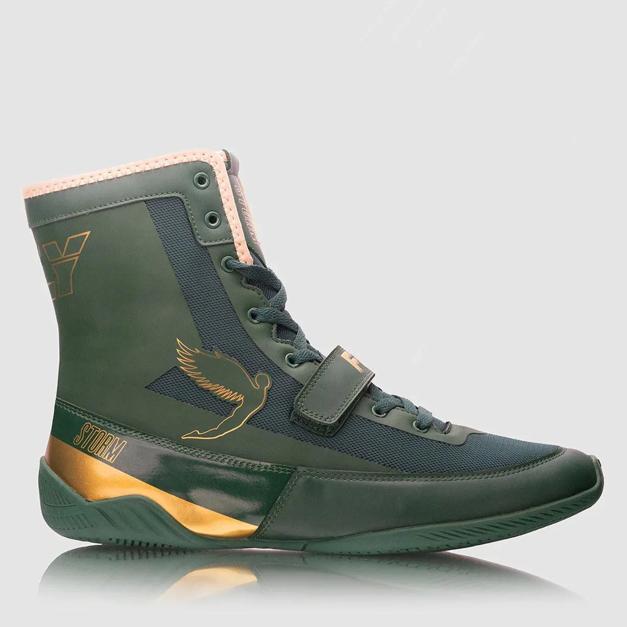 Fly Storm Boxing Boots Green