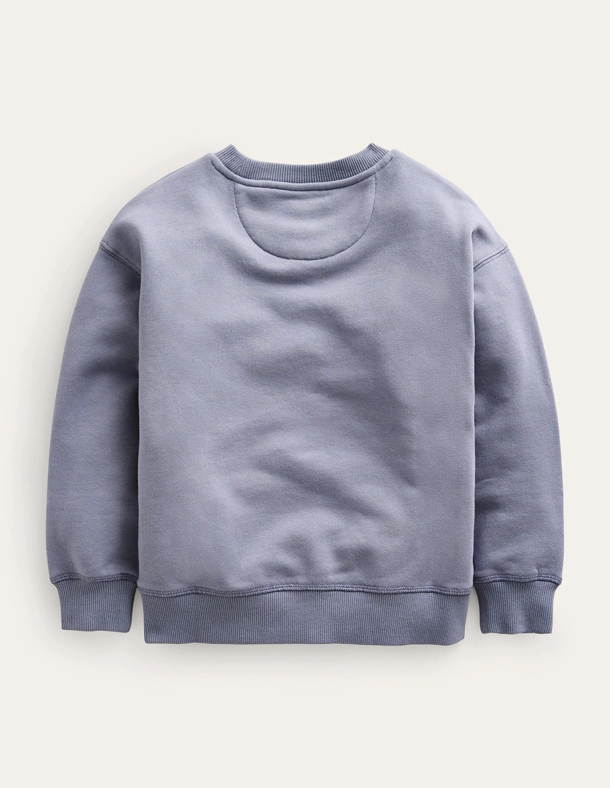 Garment Dye Logo Sweatshirt-Grey Hiking Boot