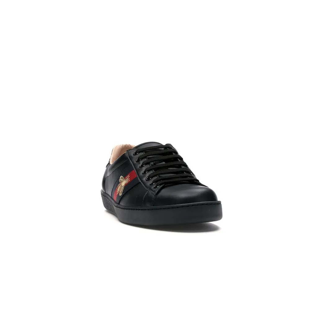 Gucci Ace Embroidered Black