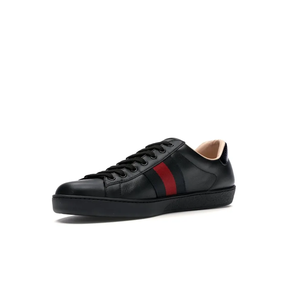 Gucci Ace Embroidered Black