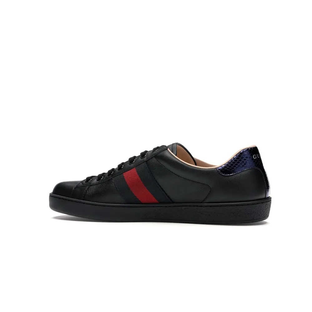 Gucci Ace Embroidered Black