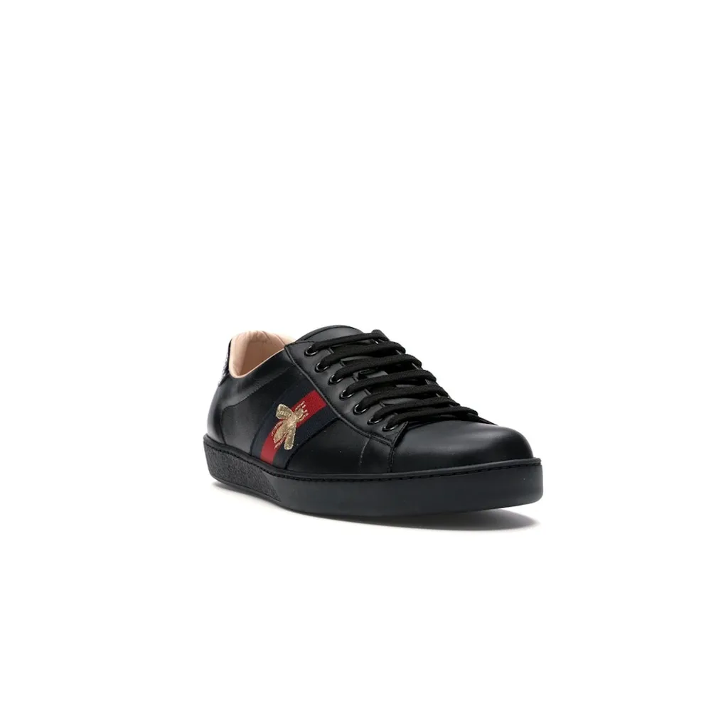 Gucci Ace Embroidered Black