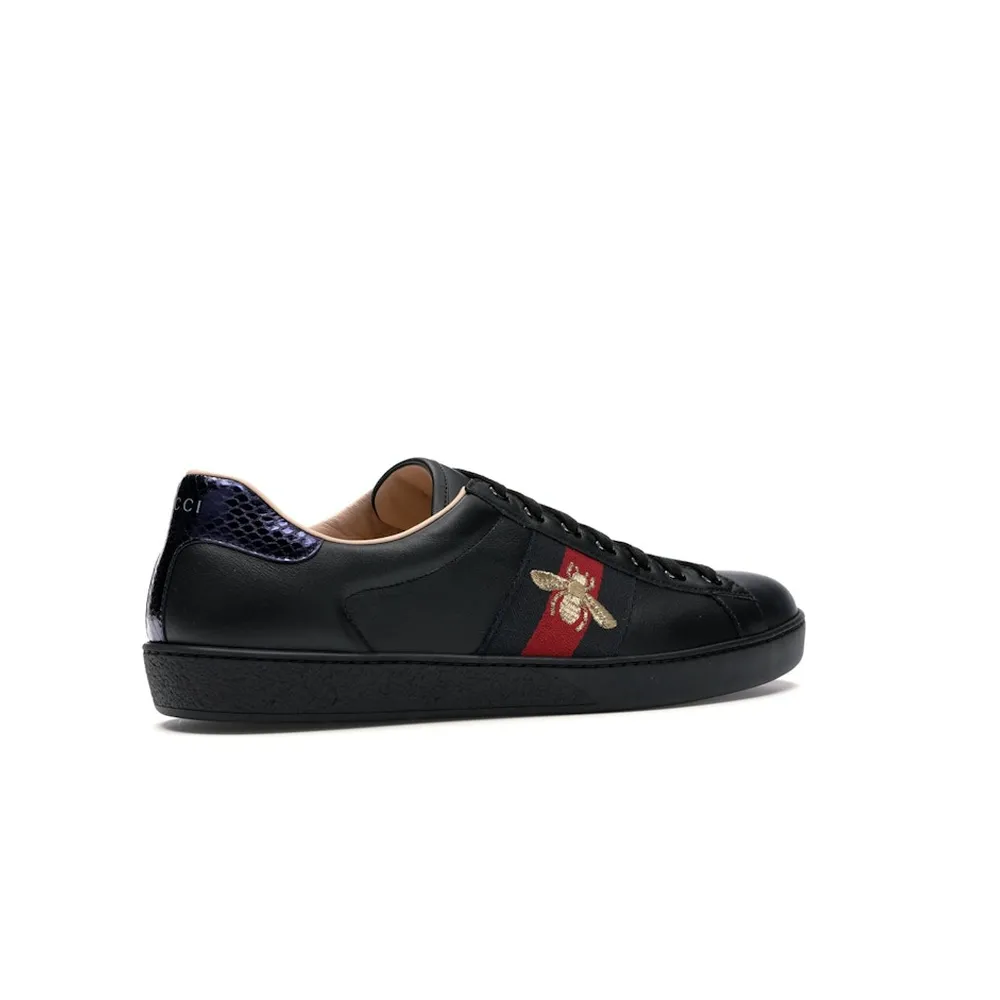 Gucci Ace Embroidered Black