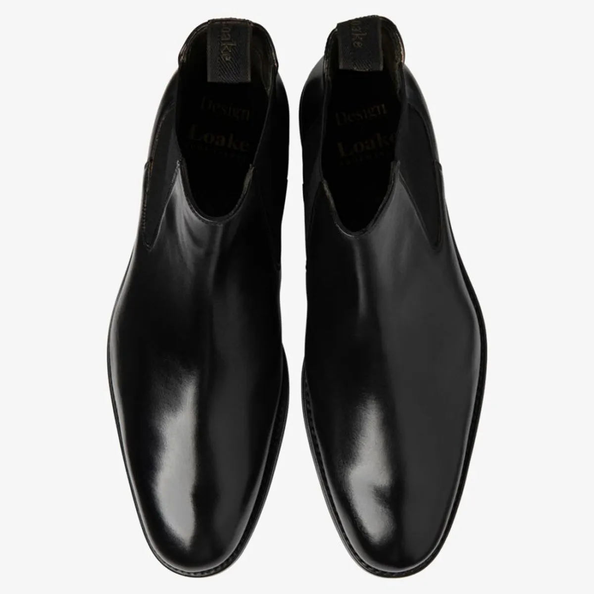 Loake - Wareing Calf Chelsea Boots in Black