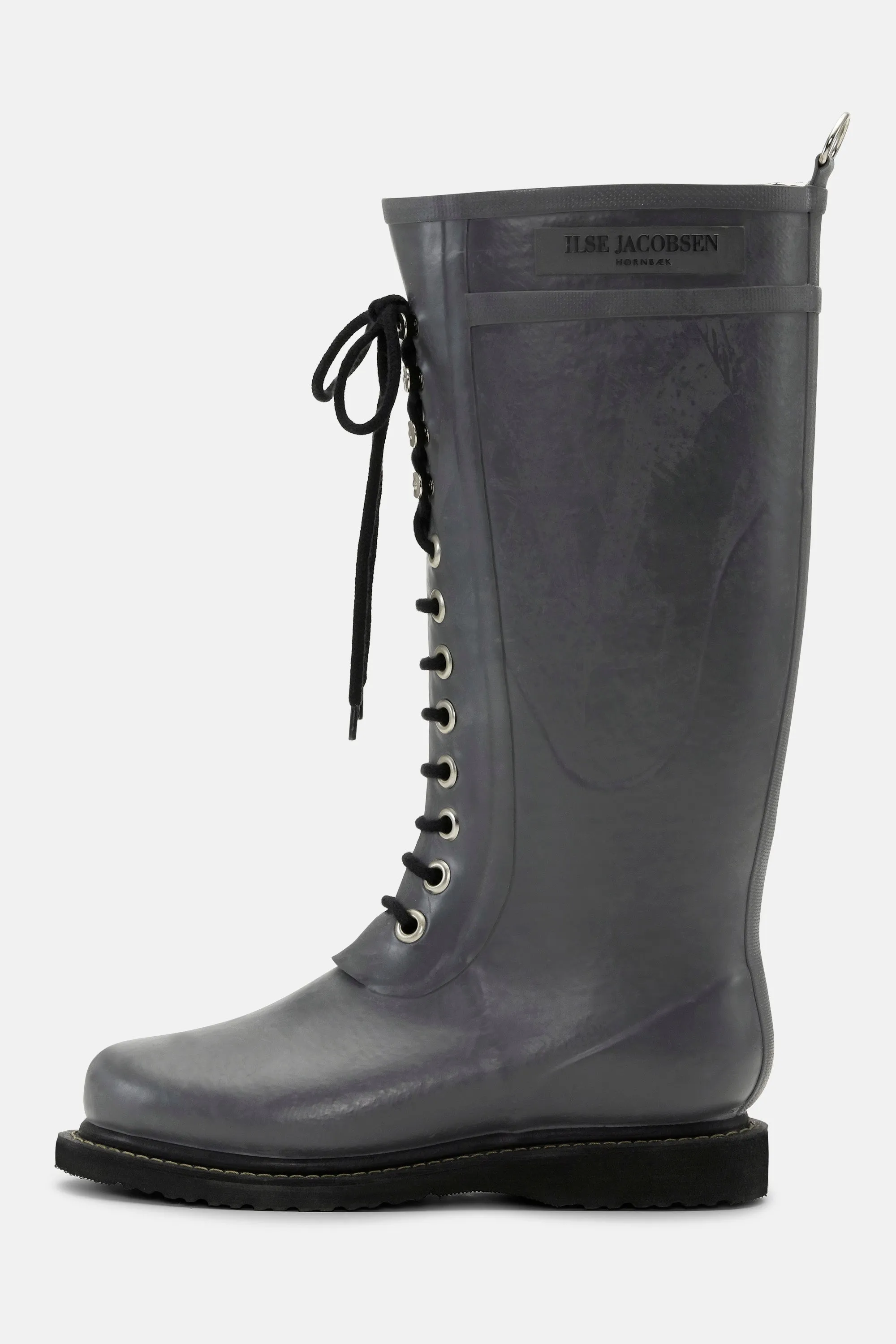 Long Rubber Boots - Grey