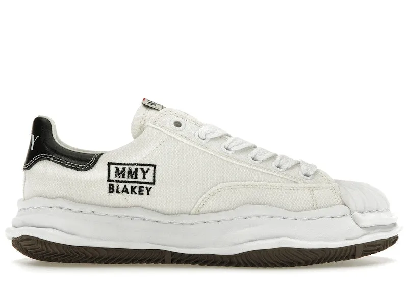 Maison Mihara Yasuhiro Blakey Og Sole Canvas Low White