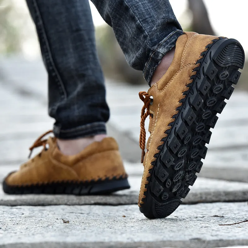 Men's Casual Breathable Leather Moccasins