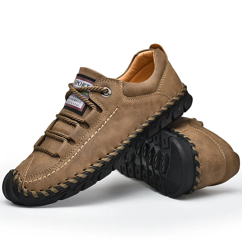 Men's Casual Breathable Leather Moccasins