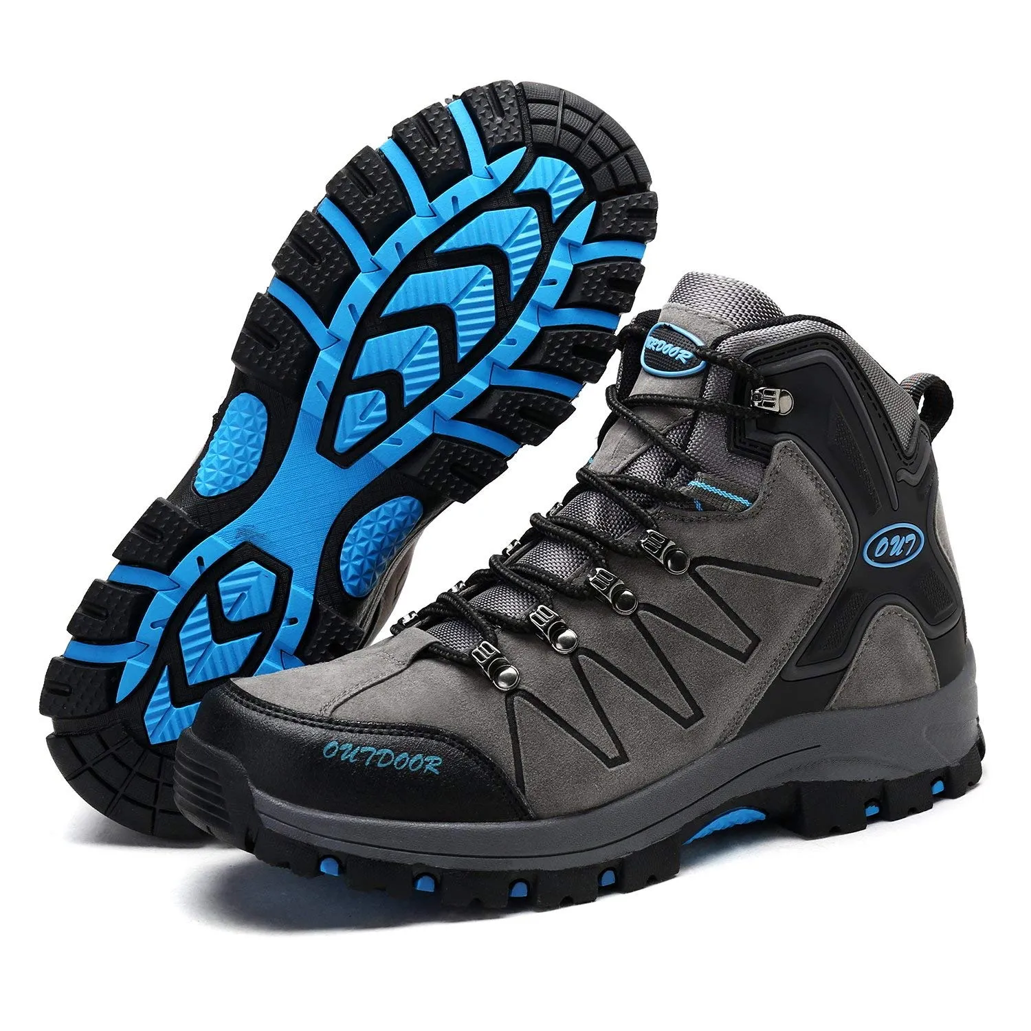 Men's Mid Trekking Hiking Boots Outdoor Lightweight Hiker