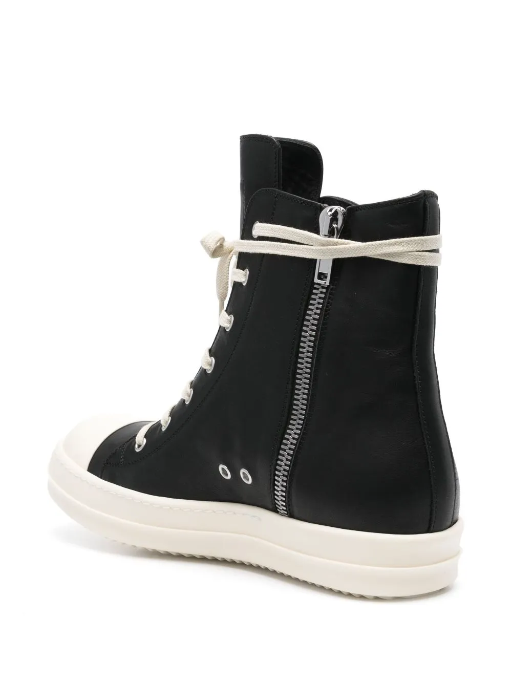 RICK OWENS Mainline High-Top Mainline Ramones Sneakers