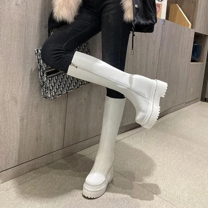 Rubber Long Boots