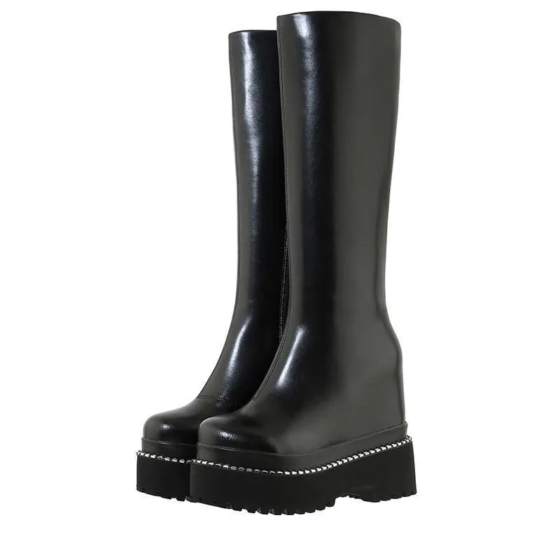 Rubber Long Boots