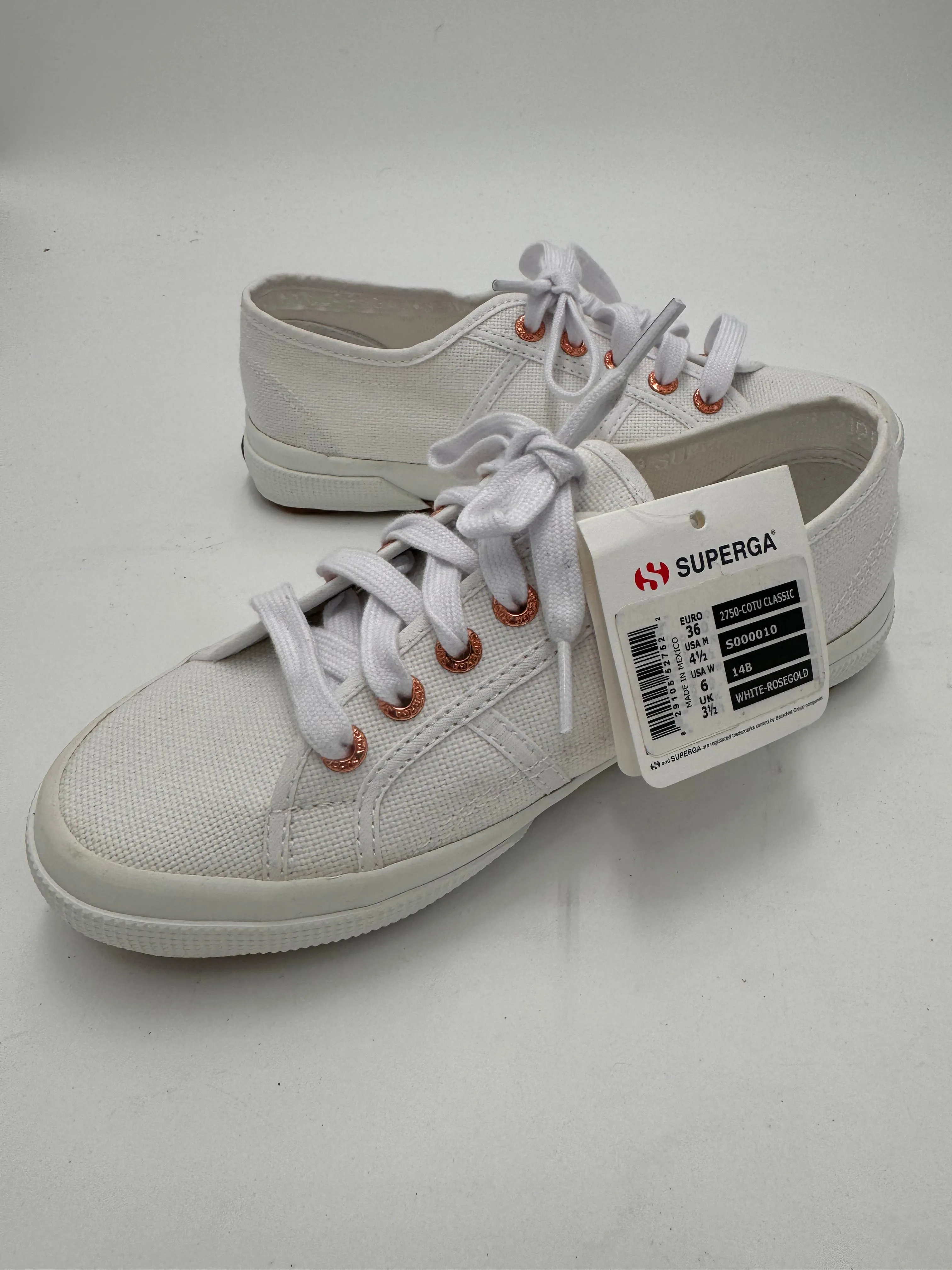 SUPERGA COTU CLASSIC SNEAKERS size 36 (US 6)