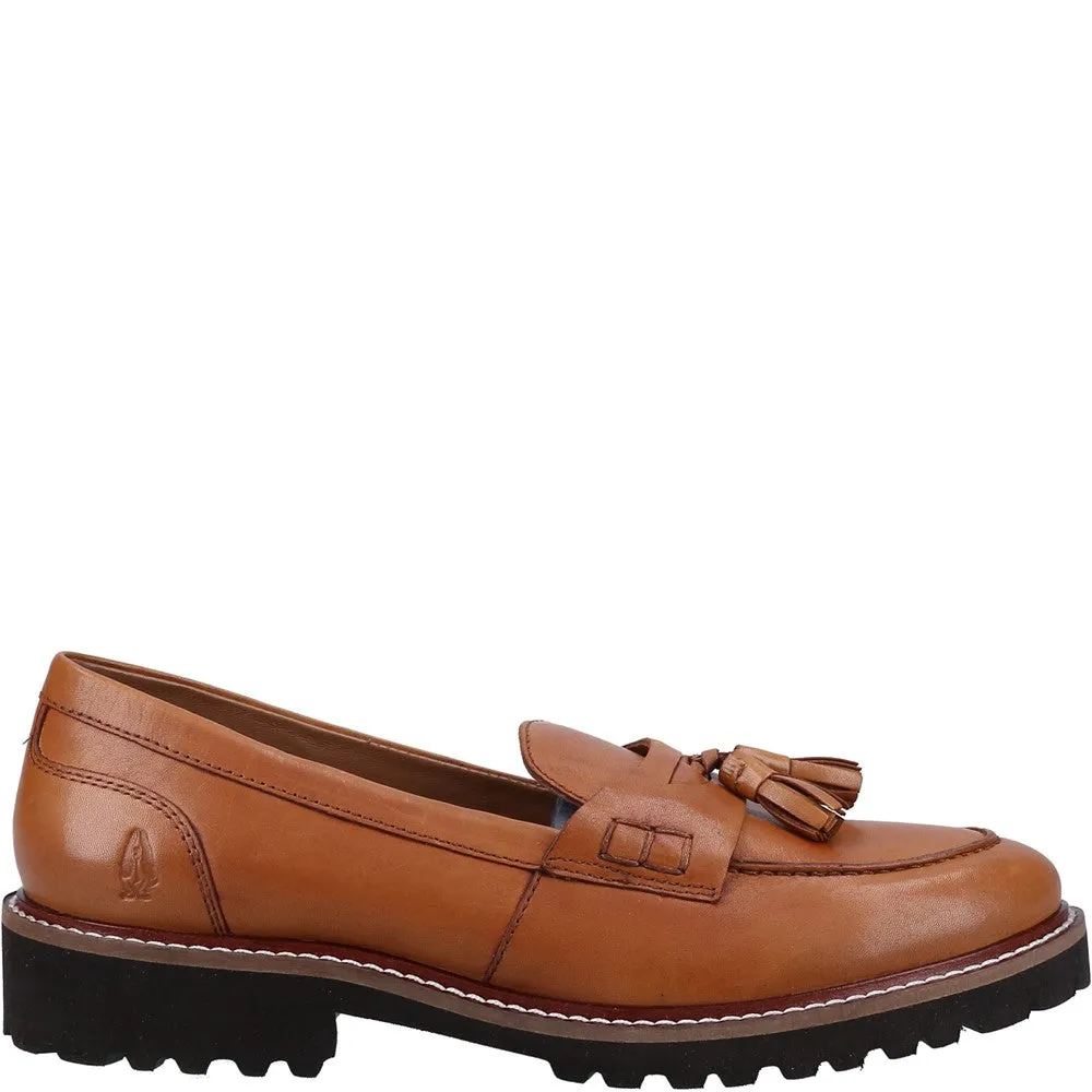 Tan Ginny Tassel Loafers