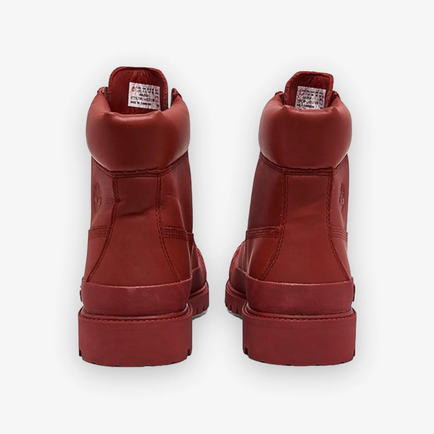 Timberland Bee Line Presented by Billionaire Boys Club Premium 6" Rubber Toe Waterproof Red Smooth TB0A5ZQ3-626