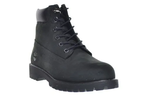 Timberland Big Kids 6 Inch Premium Waterproof Boots Black