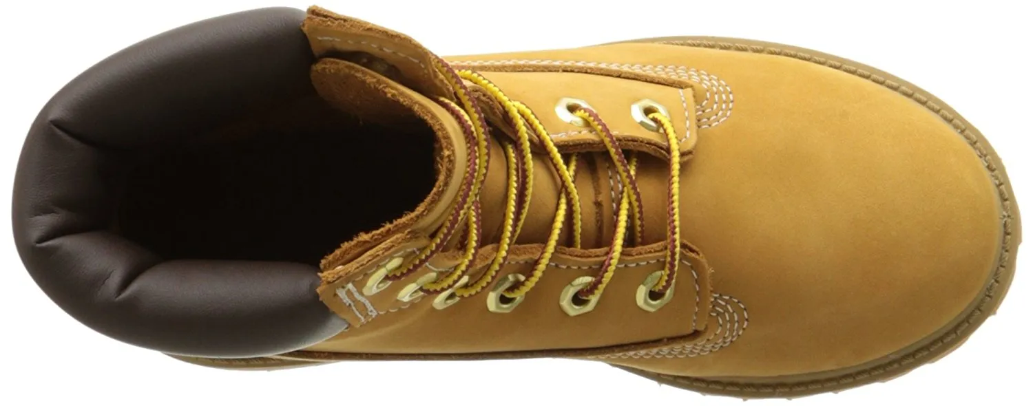 Timberland Big Kids 6 Inch Premium Waterproof Boots Wheat