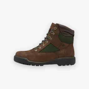 Timberland Field Boot 6" Waterproof Dark Brown Green TB0A18AH