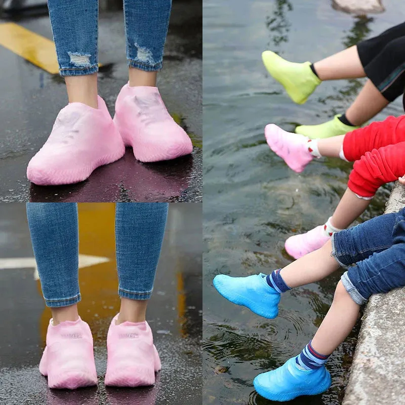 Waterproof Rain Shoes Silicone Cover go over shoes