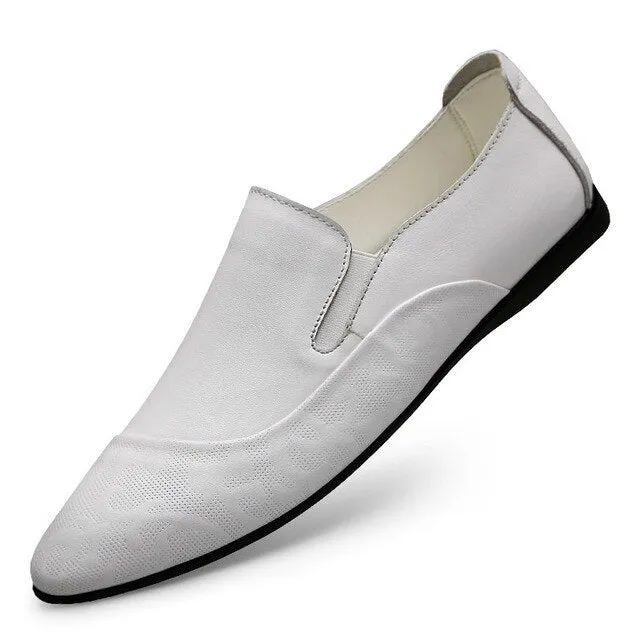 West Louis™ Genuine Leather Slip-on Loafers