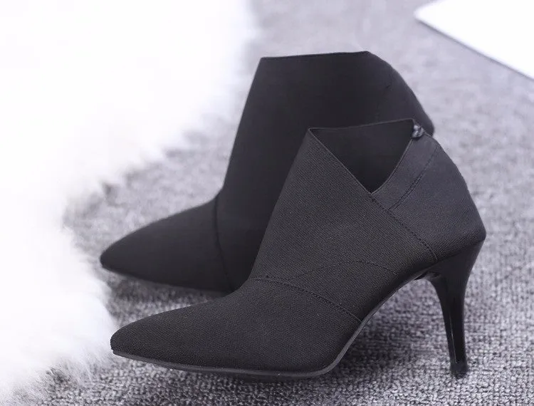 Women's Autumn High Heel Boots