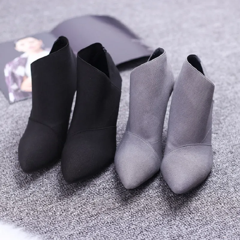 Women's Autumn High Heel Boots