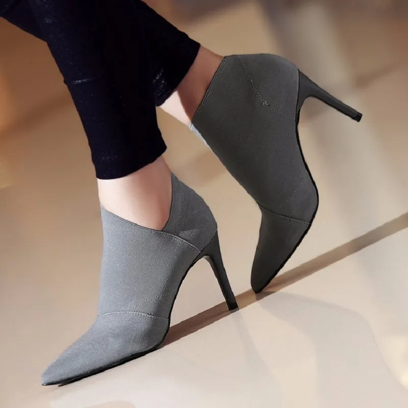 Women's Autumn High Heel Boots