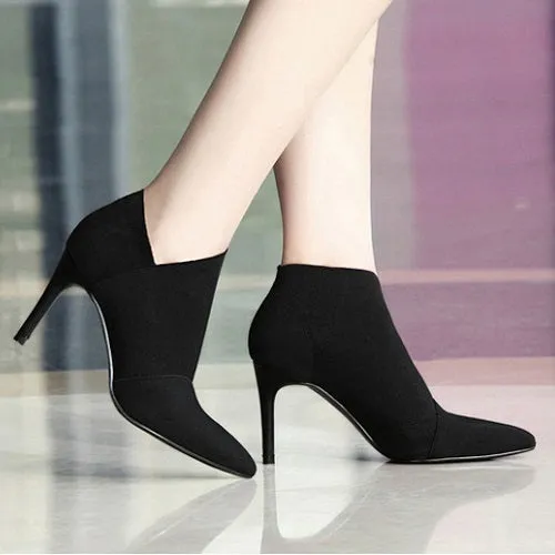 Women's Autumn High Heel Boots