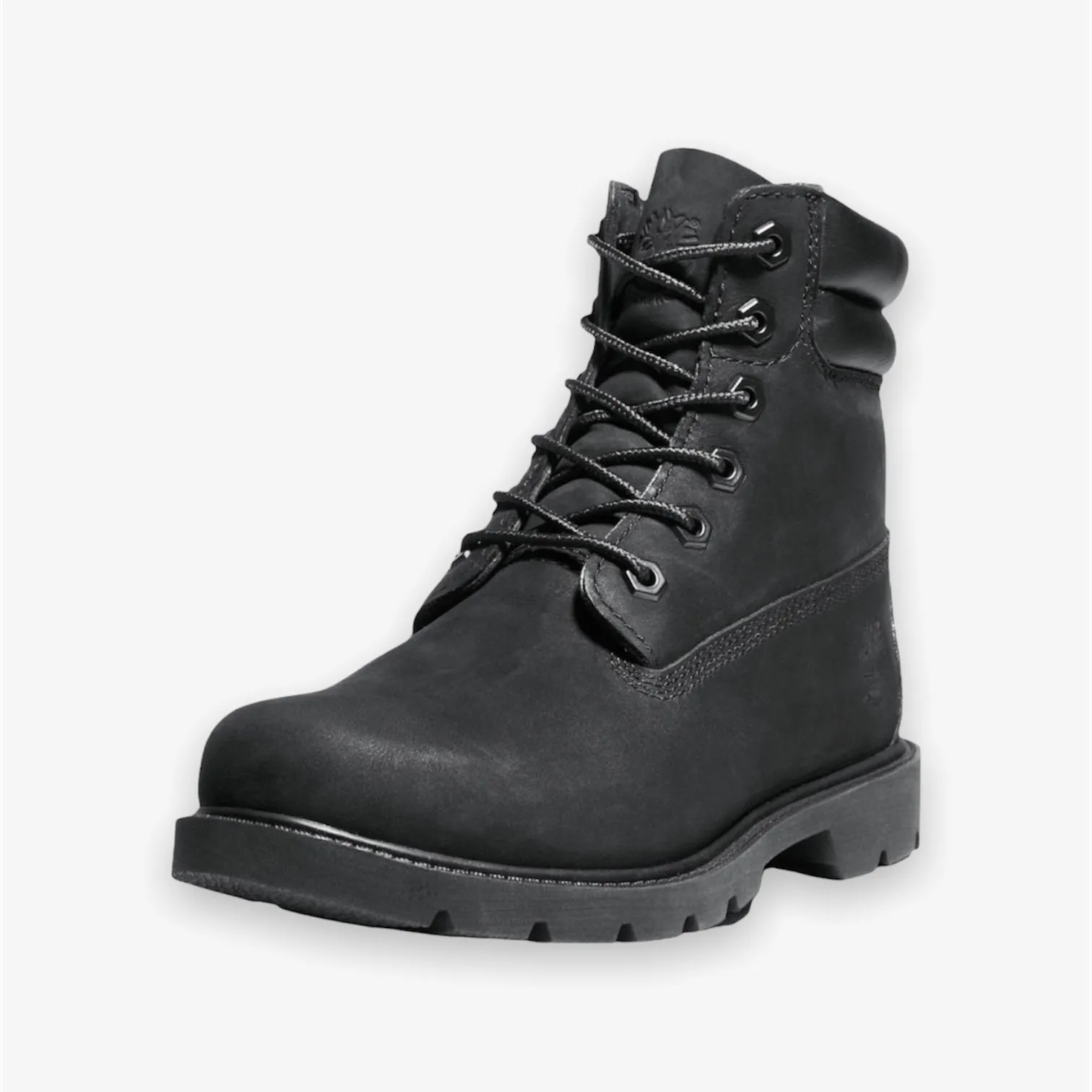 Women's Timberland Linden Woods 6in Waterproof Boot Black Nubuck 0A156S